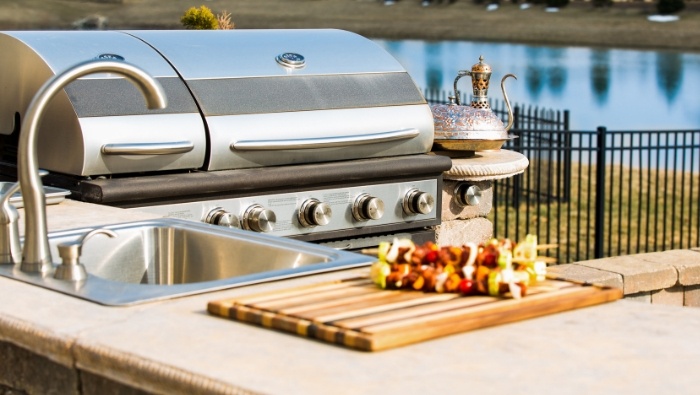 Create an Outdoor Kitchen on a Budget photo