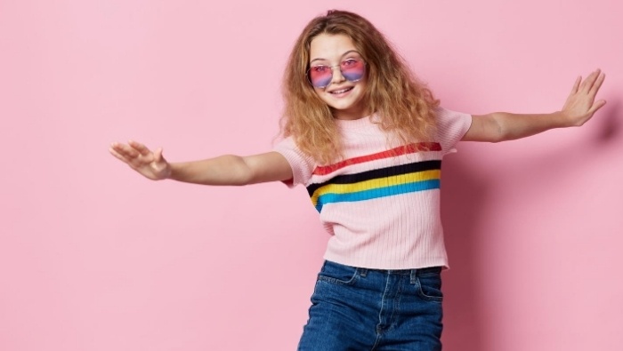 Getting Kids to Be Happy with Hand-Me-Down Clothing photo