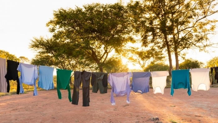 How to Aur Dry Clothing without Stiffness photo
