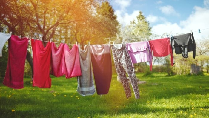 Benefits of Line Drying Clothing photo