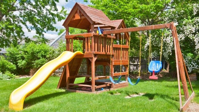 Affordable DIY Outdoor Play Structures photo