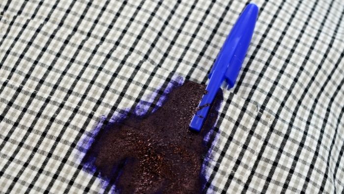 Removing Ink Stains from Clothing Inexpensively photo